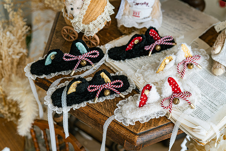 【SDM~SD/DD】 black cat cafe hair band
