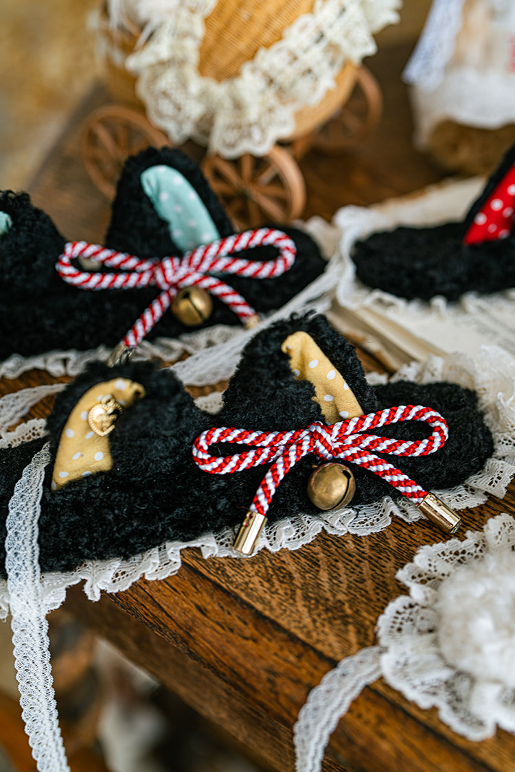 【SDM~SD/DD】 black cat cafe hair band