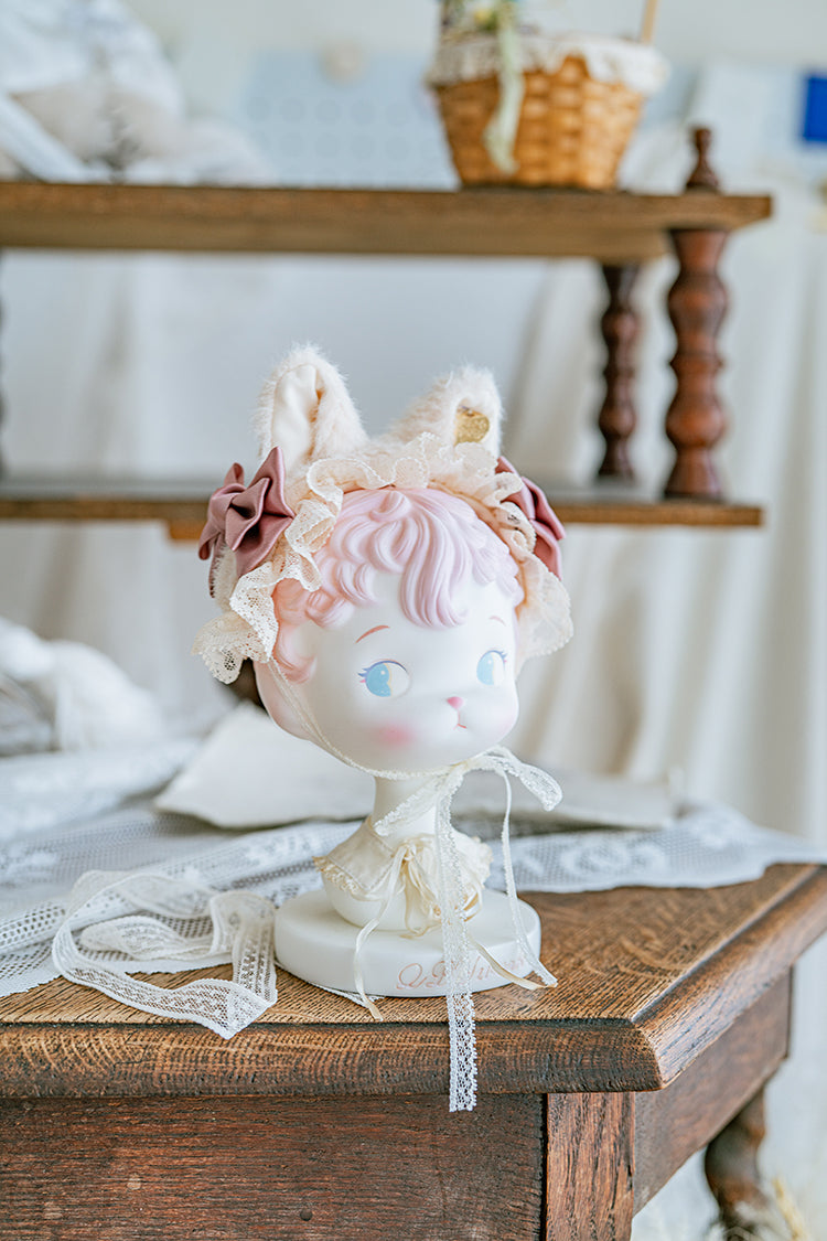 【SDM~SD/DD】 sakura letter cat hair band
