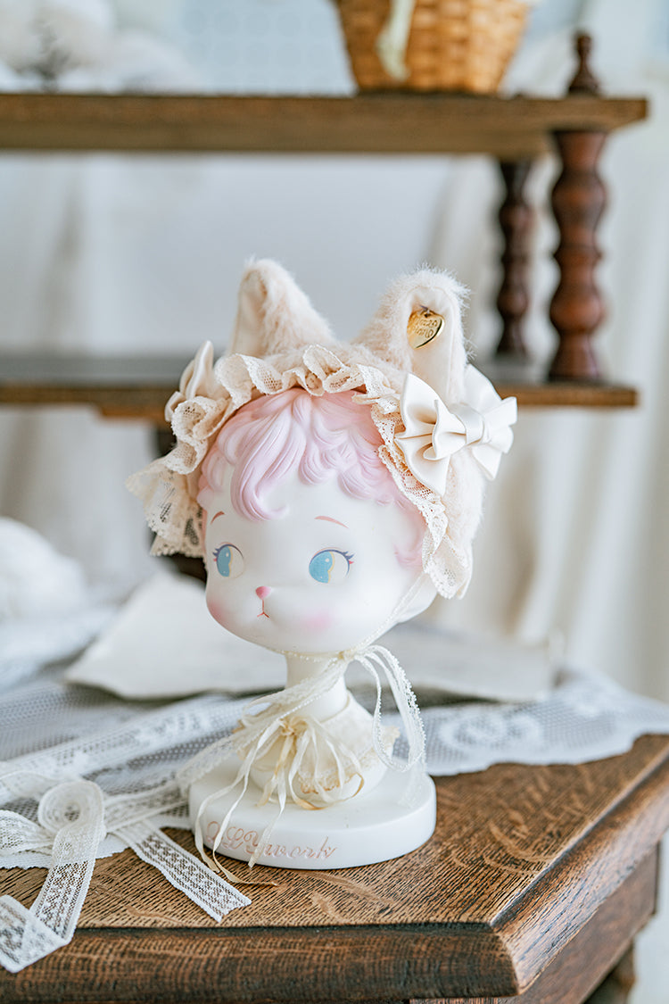 【SDM~SD/DD】 sakura letter cat hair band