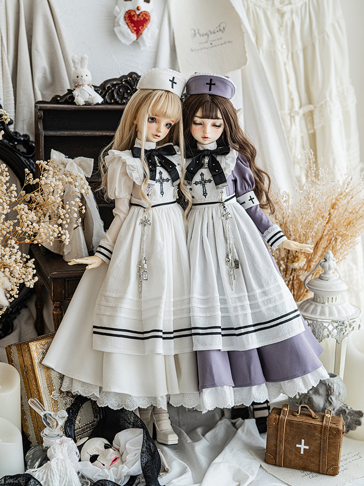 【SD/DD~SD16girl】 Psychiatric hospital one-piece full set