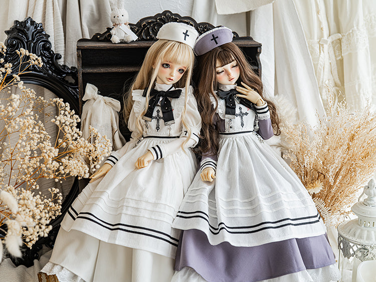 【SD/DD~SD16girl】 Psychiatric hospital one-piece full set