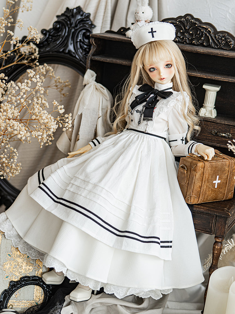 【SD/DD~SD16girl】 Psychiatric hospital one-piece full set