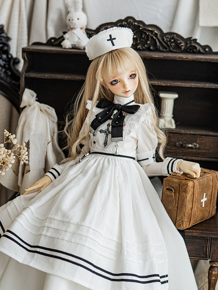 【SD/DD~SD16girl】 Psychiatric hospital one-piece full set