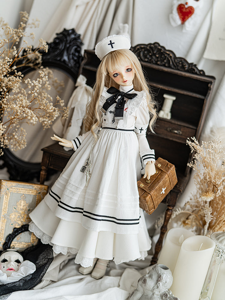 【SD/DD~SD16girl】 Psychiatric hospital one-piece full set