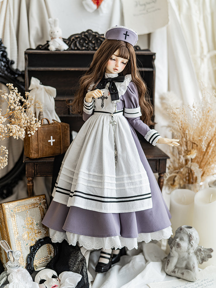 【SD/DD~SD16girl】 Psychiatric hospital one-piece full set