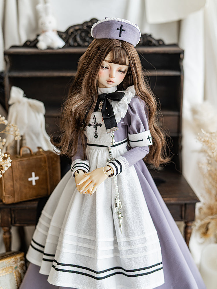 【SD/DD~SD16girl】 Psychiatric hospital one-piece full set