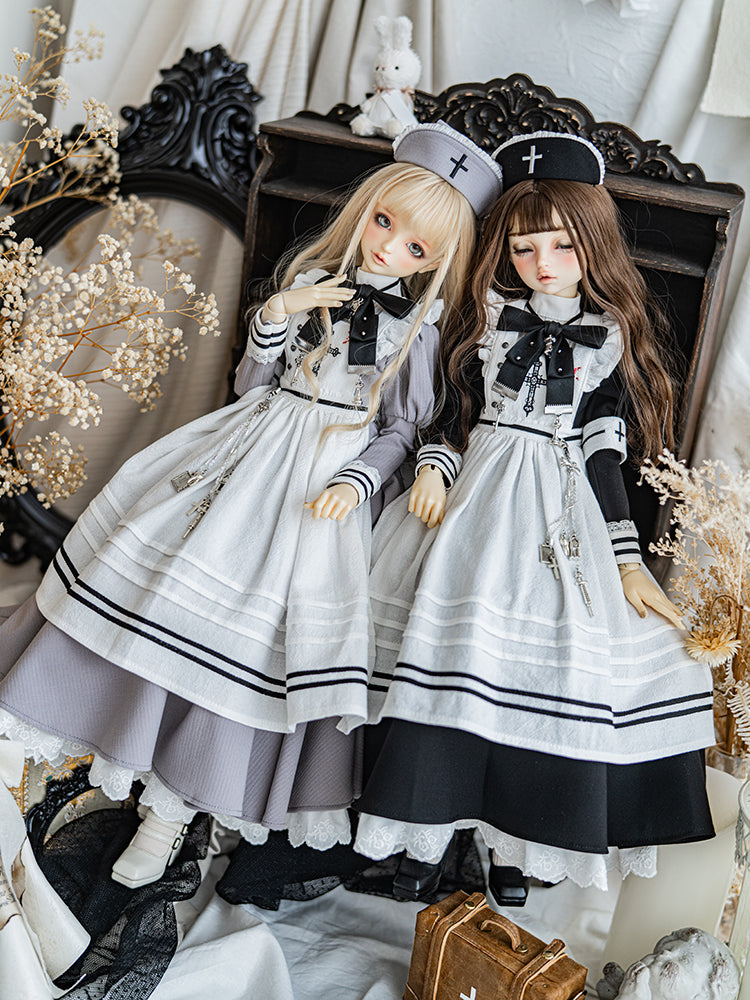 【SD/DD~SD16girl】 Psychiatric hospital one-piece full set