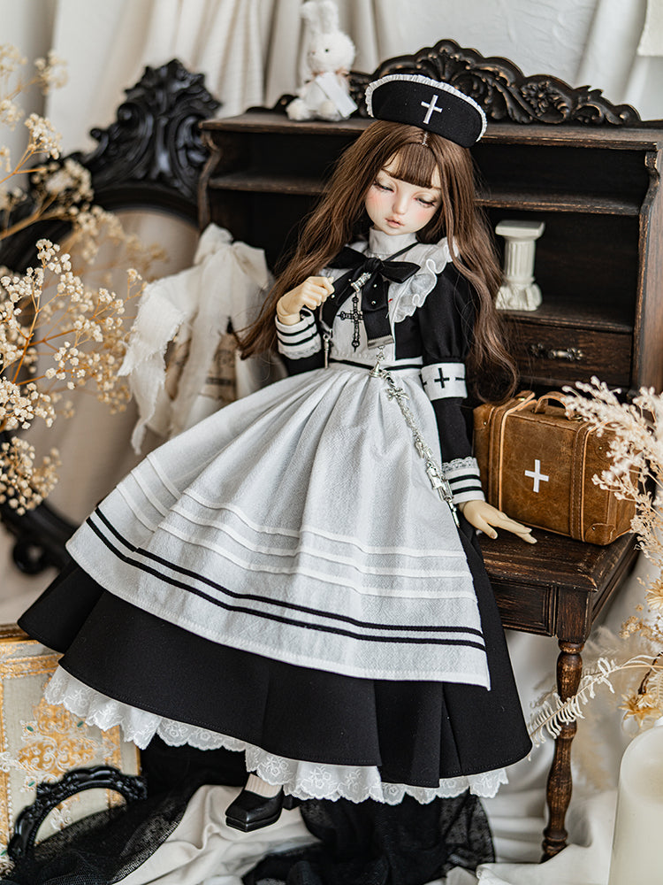 【SD/DD~SD16girl】 Psychiatric hospital one-piece full set