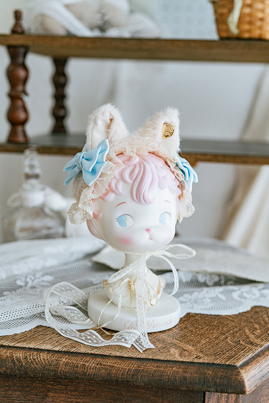 【SDM~SD/DD】 sakura letter cat hair band