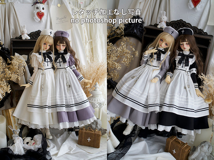 【SD/DD~SD16girl】 Psychiatric hospital one-piece full set